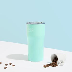 아트박스 민트 투명뚜껑텀블러