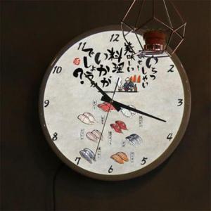 아트박스/꾸밈 nj120-LED시계액자35R_스시맛집