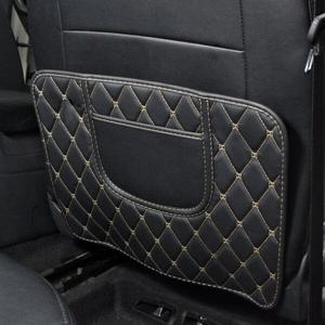 아트박스/오토제니스 차량용 하단 시트보호 킥매트(블랙아이보리