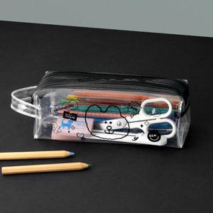 아트박스 해피데이 곰 투지퍼 파우치