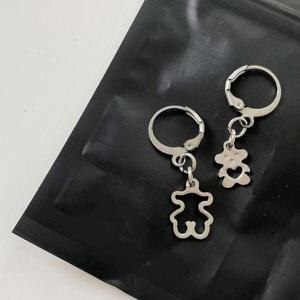 아트박스/이룸 심플 드롭 체인 테디베어 곰돌이 이어커프