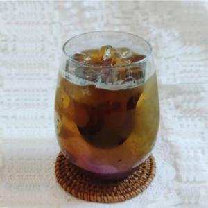 아트박스/와인앤쿡 미니멀 유러피안 레트로 원형 유리컵 1개