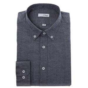 듀퐁셔츠 슬림핏긴팔 SE4SM21LS337SDY 그레이 퓨어린넨 선물용