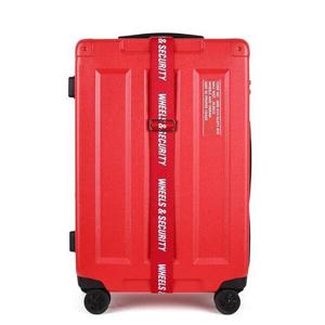 아트박스/라브라크 휠즈앤 컨테이너PC 캐리어 24인치 레드