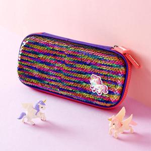 아트박스 스팽글 유니콘 멀티파우치 필통
