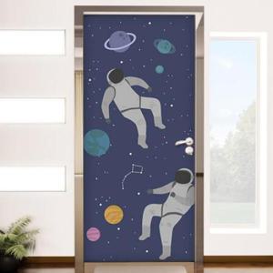 아트박스/꾸밈 ad202-우주여행떠나기_현관문시트지