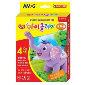 아트박스/오피스큐 아모스 탱탱 아이클레이 10gx4색