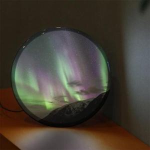 아트박스/꾸밈 nr472-LED액자25R_밤하늘의선물오로라