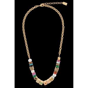 코치 참 디테일 체인 네크리스 37527569GLD 966 TP942557397