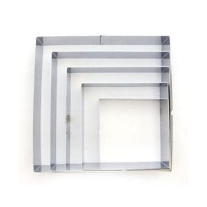 아트박스/와인앤쿡 쿠킹의정석 무스링 높은 정사각틀(미니) 1개