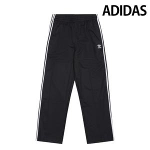 아디다스 남성 아디컬러 배기 핏 파이어버드 트랙 팬츠 블랙 IZ4801
