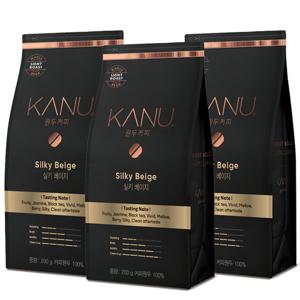 맥심 카누 원두 커피 실키베이지 200g x 3개