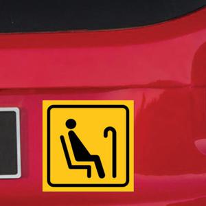 아트박스/리틀메테오 자동차 자석 스티커 LMCM-087 SQ 픽토그램