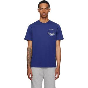 몽클레어 티셔츠 네이비 아키비오 크리에이티보 티셔츠 252111M213054