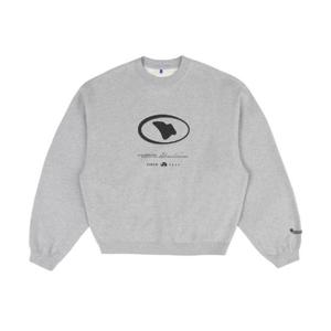 아더에러 에틱 로고 스웨트셔츠 그레이 BMADFWSW0103GR