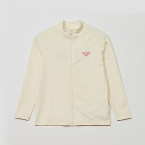 [퀵실버] 록시 주니어 서프 걸 긴팔 집업 래쉬가드 TF21BR090_OWT