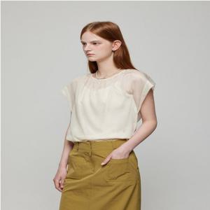 듀엘  메탈 쉬어 블라우스 (D252MSC048)