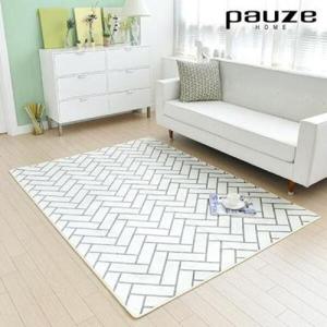 아트박스/르헤브 [파우제] 브릭 프린트 극세사 카페트(150x200)