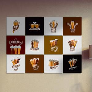 아트박스/꾸밈 ci855-멀티액자_맥주라벨