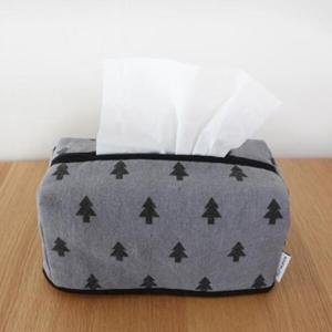 아트박스/뚜바비엥 미니 트리 티슈케이스_블랙