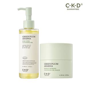 CKD 청매실 AHA BHA 요철제로 클렌징 오일 200ml + 오일밤 50g