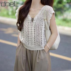 [드넬]튜닉뜨게나시DWK52262A