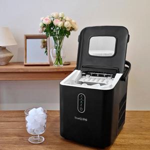트루리빙 가정용 자동세척 12kg 급속냉각 미니 제빙기 TL-ICE12KG