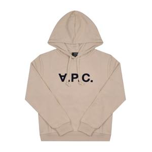 [아페쎄 APC] COHBN M27908 TBI BEIGE/DARK NAVY 공용 후드티