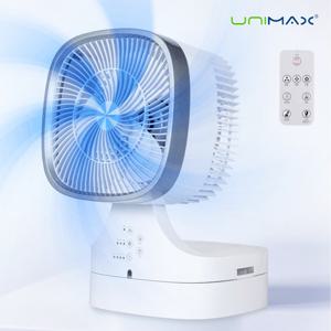 UMF-1713CR 리모컨형 에어써큘레이터 3D입체회전 가정용 선풍기