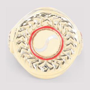 카사블랑카 스포츠 메달리온 링 APF25JW17401 GOLD