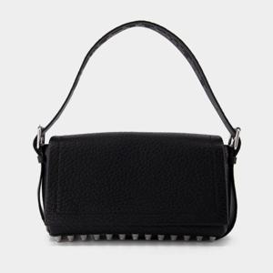 알렉산더왕 리코 미디엄 플랩 숄더 백 20324K21L-001 BLACK