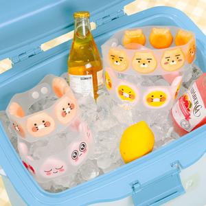 카카오프렌즈 아이스 와이드 넥쿨러 쿨링 넥밴드 (베이직테마)