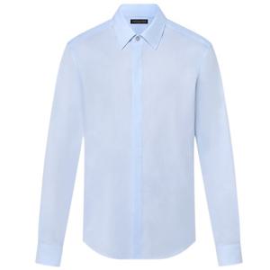 루이비통 프린티드 코튼 롱 슬리브드 옥스포드 셔츠 1AFXW7