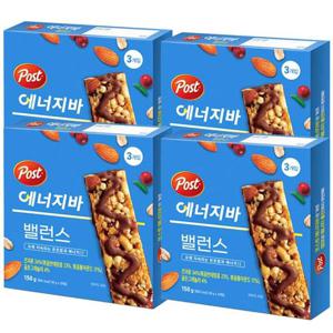 포스트 에너지바 밸런스 150g x 4개
