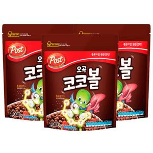 포스트 오곡코코볼 1kg x 3개