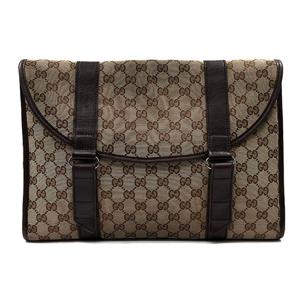 (명품) 구찌 캔버스 클러치 겸 서류가방 145852