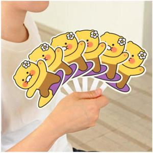 아트박스/키즈키즈 카카오프렌즈 춘식이 서핑 접이식 부채C92279