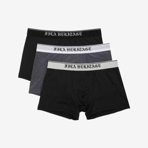 [휠라언더웨어] 올드잉글리시 드로즈 3PACK (FI4DRG1107M_BLK)