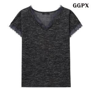 [GGPX]레이스포인트 반팔 니트 (GPBKT034D)