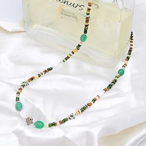 그레이스켈리 달마시안 재스퍼 자개칩 목걸이 NK1178