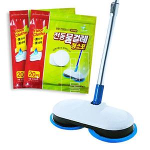 버블제로 원형 전동 물걸레 청소포 일회용 리필 20매 원형걸레 물걸레 물걸레포 원형물걸레포 물걸레청소기