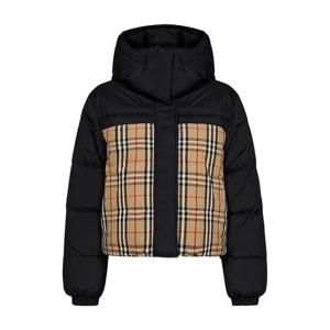 [버버리] 여성 LYDDEN 리버시블 체크 크롭 패딩/아카이브베이지/80794751