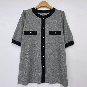 나야홍 / 빅사이즈 506 피아니시모진주비즈니트 DMNU671