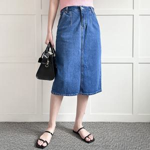 나야홍 / 빅사이즈 506 데일리워싱H라인청치마 DLOP492