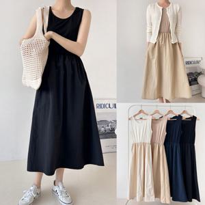 나야홍 / 위쉬몰 AR 소이톤온톤배색원피스(U710H506) 빅사이즈