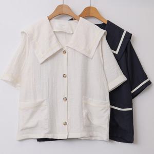 나야홍 / 빅사이즈배색재킷 U693L506 버터링세라빅카라자켓 LY