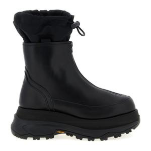 사카이 지퍼 업 부츠 러버 앵클 부츠 2508087 001