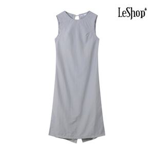 [르샵]뒷 트임 리본 셔링 원피스 (BP5OP023A)