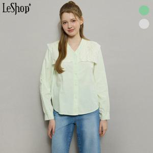 [르샵]펀칭 세라 카라 블라우스 (BP2BL043A)