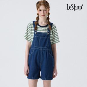 [르샵]빈티지 롤업 데님 멜빵 점프수트 (BP4OP071A)